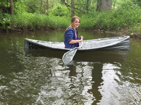 Picture of Backyard Duct Tape Kayak