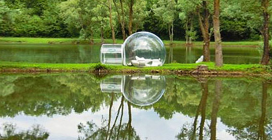 Bubble Tent - Transparent Bubble Tent Lets You Fall Asleep Under The Stars