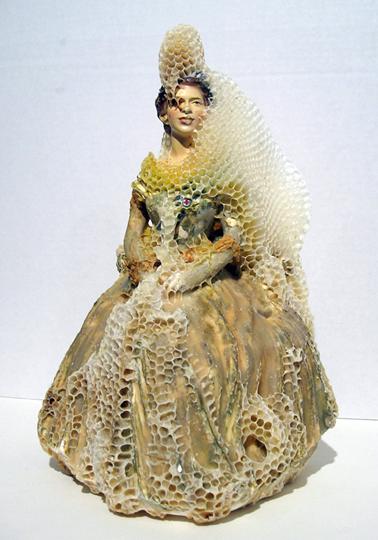 Beeswax Sculptures by Aganetha Dyck